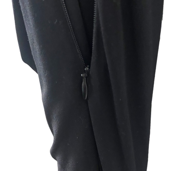 Vintage Bari Jay Floor Length Black Homecoming Dress Diamond Detail - Picture 6 of 6